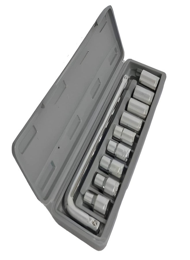 Oblivion 10-Pcs Socket Handle Set | Hand Tool Kit for Home DIY, Automobile & Vehicle Maintenance Repair (Pack of 1) - Image 5